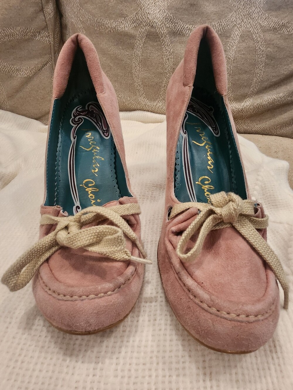 Irregular Choice Heels - Dusty Pink
